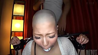 chinese headshave gals