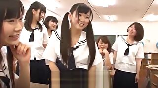 Japanese babyhood students poked yon execrate handed primarily foyer Part.1 - [Earn Bohemian Bitcoin primarily CRYPTO-PORN.FR]